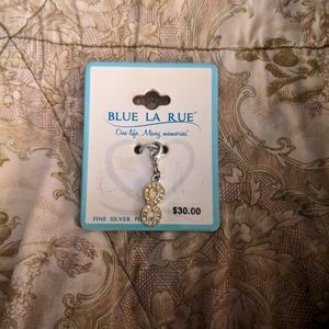 Blue La Rue clip on charm